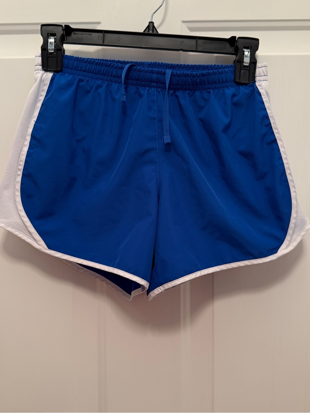 Nike Dri-FIT Blue White Tempo Running Shorts Women’s Size S